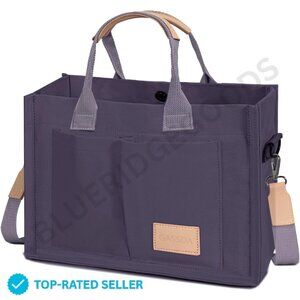 Brand New GASSDA Tote Bag Gray Canvas Crossbody